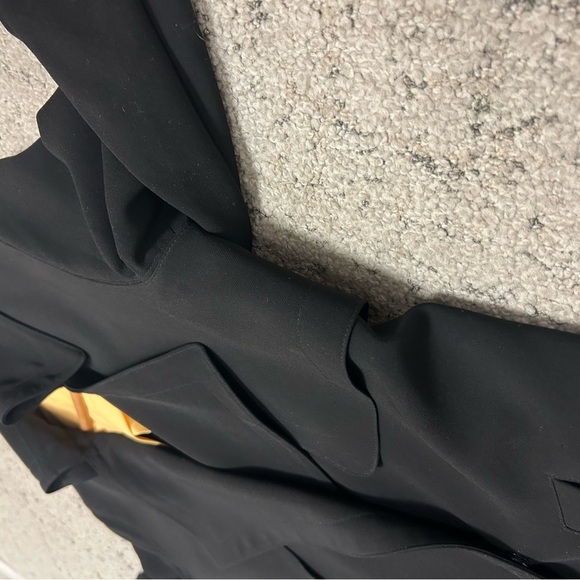 Charlotte Sosken sz.M (2) EUC Black Duster trench coat classic in new condition - Picture 12 of 15